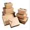 การพิมพ์เฟล็กโซในกล่องกระดาษซูชิจำนวนมากกล่องส่งอาหารพร้อมฝาปิด