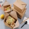 ร้านอาหารกระดาษขายส่ง Take Out Box Food To Go Container